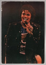 Michael Jackson Büyükboy Kartpostal KRT4957 - Gökçekoleksiyon