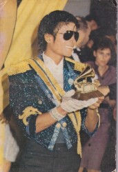 Michael Jackson Kartpostal KRT10626 - Gökçekoleksiyon