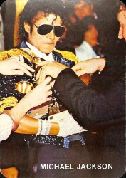 Michael Jackson Kartpostal KRT18780 - Gökçekoleksiyon