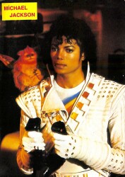 Michael Jackson Kartpostal KRT18781 - Gökçekoleksiyon