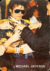 Mıchael Jackson Kartpostal KRT19227 - Gökçekoleksiyon