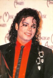 Mıchael Jackson Kartpostal KRT19228 - Gökçekoleksiyon