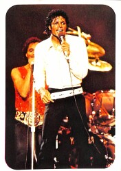 Mıchael Jackson Kartpostal KRT19229 - Gökçekoleksiyon