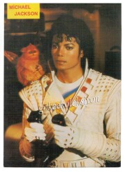 Michael Jackson Kartpostal KRT3187 - Gökçekoleksiyon