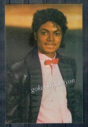 Michael Jackson Kartpostal KRT3188 - Gökçekoleksiyon