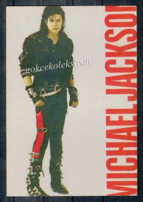 Michael Jackson Kartpostal KRT3193 - 1