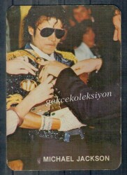 Michael Jackson Kartpostal KRT3195 - Gökçekoleksiyon