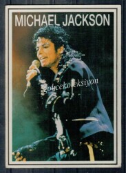 Michael Jackson Kartpostal KRT3203 - Gökçekoleksiyon