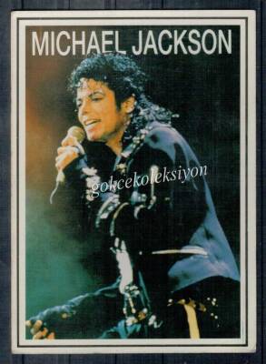 Michael Jackson Kartpostal KRT3203 - 1