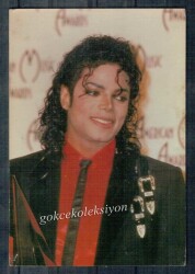Michael Jackson Kartpostal KRT3204 - Gökçekoleksiyon