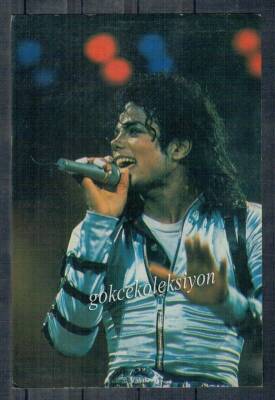 Michael Jackson Kartpostal KRT3211 - 1