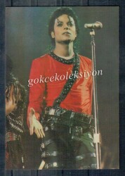 Michael Jackson Kartpostal KRT3212 - Gökçekoleksiyon