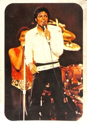 Michael Jackson Kartpostal (Küçük Boy) KRT21986 - Gökçekoleksiyon