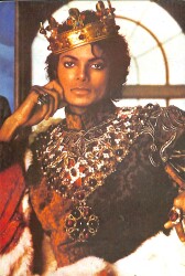 Michael Jackson Kartpostal (Küçük Boy) KRT23083 - Gökçekoleksiyon