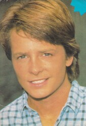 Michael J.Fox Orta Boy Kartpostal KRT10858 - Gökçekoleksiyon