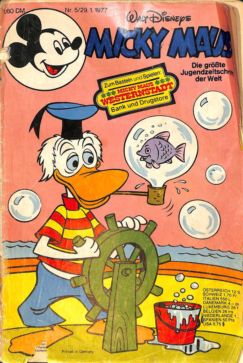 Micky Maus 29 Ocak 1977 Nr.5 NDR99325 - 1