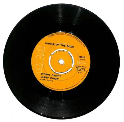 Middle Of The Road - Chirpy Chirpy , Cheep Cheep - Rainin N Painin (106.5) PLK16605 - 1