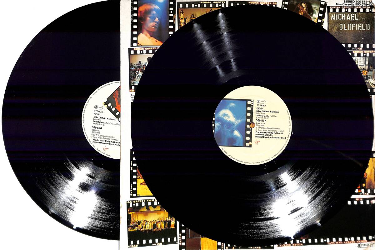 Mike Oldfield - Exposed (Almanya Baskı) 2 LP PLAK (10/8.5) PLK25981 - 2
