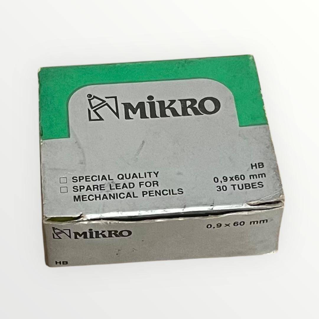 Mikro 0,9 x60mm Kalem Ucu.Tam Dolu Kutu AOB4891 - 1