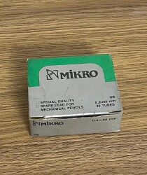 Mikro 0,9 x60mm Kalem Ucu.Tam Dolu Kutu AOB4891 - 5