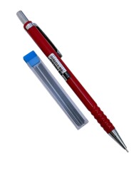 Mikro MP-222 0.7 mm Klasik Model Kırmızı Çıtçıtlı Kalem – Sıfır, Kullanılmamış (Vintage) AOB5590 - 2
