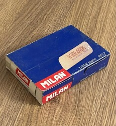 Milan Kristal Şeffaf Silgi Dolu Kutu AOB4754 - 2