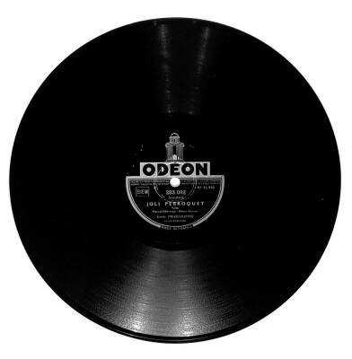Émile Prud Homme Et Son Ensemble - La Grenouille & Joli Perroquet - Odéon Taş Plak (108) PLK15559 - 2