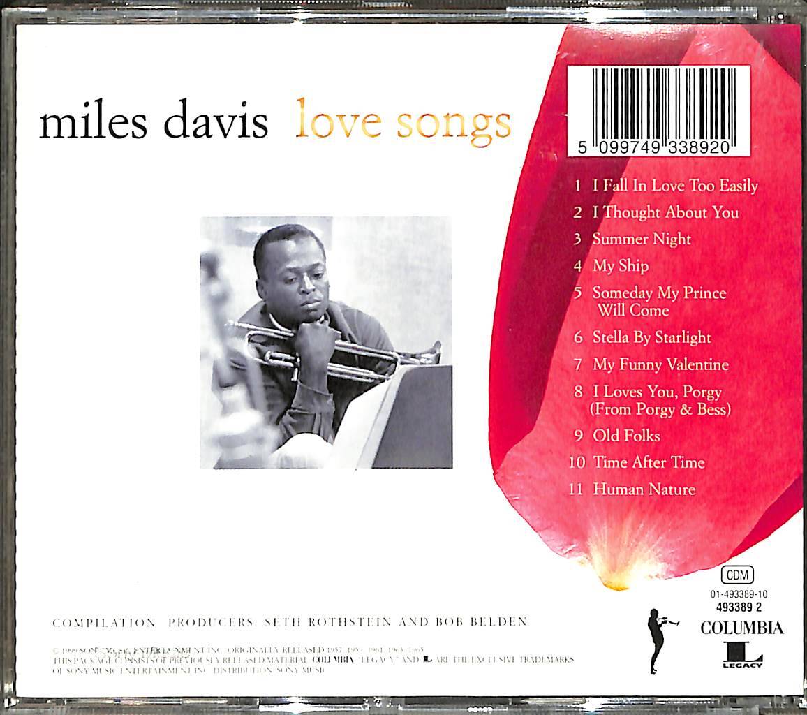Miles Davis - Love Songs CD (İkinci El) CD4437 - 2
