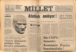 Millet Gazetesi 10 Kasım 1978 - BM Kıbrıstan Askerimizin Çekilmesini İsteyen Tasarıyı Kabul Etti GZ66380 - 2