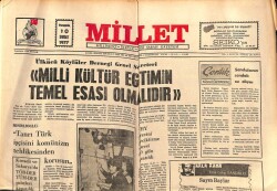 Millet Gazetesi 10 Şubat 1977 - Diyarbakırda 18 Bin Kişiye Bir Eczane Düşüyor GZ72536 - 1