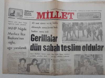 Millet Gazetesi - 10 Temmuz 1979 Gerillalar Dün Teslim Oldular - GZ111747 - 1