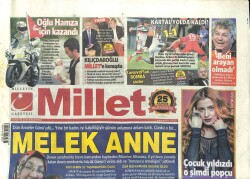 Millet Gazetesi 11 Mayıs 2015 - Kenan Sofuoğlu Oğlu Hamza İçin Kazandı GZ101339 - 2