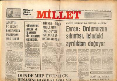 Millet Gazetesi 13 Aralık 1978 - Humeyni Orduyu Şaha Karşı İsyana Çağırıyor GZ89706 - 1