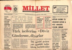 Millet Gazetesi 14 Temmuz 1976 - Nevşehirde Zengin Kaolen Yatakları Bulundu GZ103620 - 2