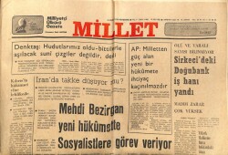 Millet Gazetesi 15 Şubat 1979 - Mehdi Bezirgan Yeni Hükümette Sosyalistlere Görev Veriyor GZ66400 - 2