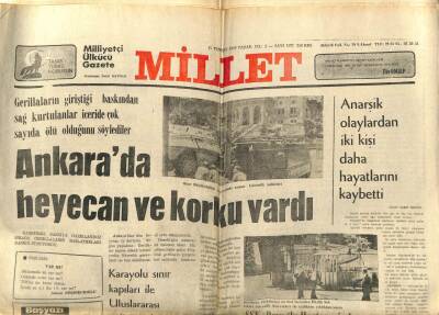 Millet Gazetesi 15 Temmuz 1979 - 1 Haftada Ataş Rafinerisine 49 Bin 200 Ton Ham Petrol Getirdi GZ92943 - 1