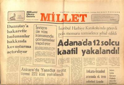 Millet Gazetesi 16 Ekim 1980 - İran Bütün Cephelerde Taarruza Geçti GZ89563 - 1