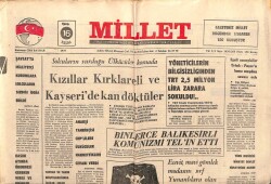 Millet Gazetesi 16 Kasım 1975 - TRT 2,5 Milyon Zarara Sokuldu GZ103782 - 1