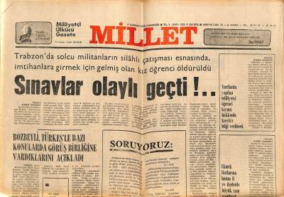 Millet Gazetesi 17 Haziran 1978 - Rusya Avrupadaki Asker Sayısını Azaltıyor GZ79497 - 1