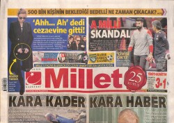 Millet Gazetesi 17 Kasım 2014 - Deniz Seki : Ahh...Ah Dedi Cezaevine Gitti GZ159875 - Gökçekoleksiyon
