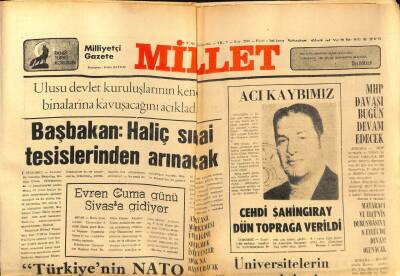 Millet Gazetesi 2 Eylül 1981 - İranda 40 Kişi İdam Edildi GZ89524 - 1