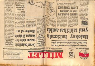 Millet Gazetesi 22 Ekim 1975 - Dalokay Hakkında Yeni Tahkikat Açıldı GZ66373 - 1