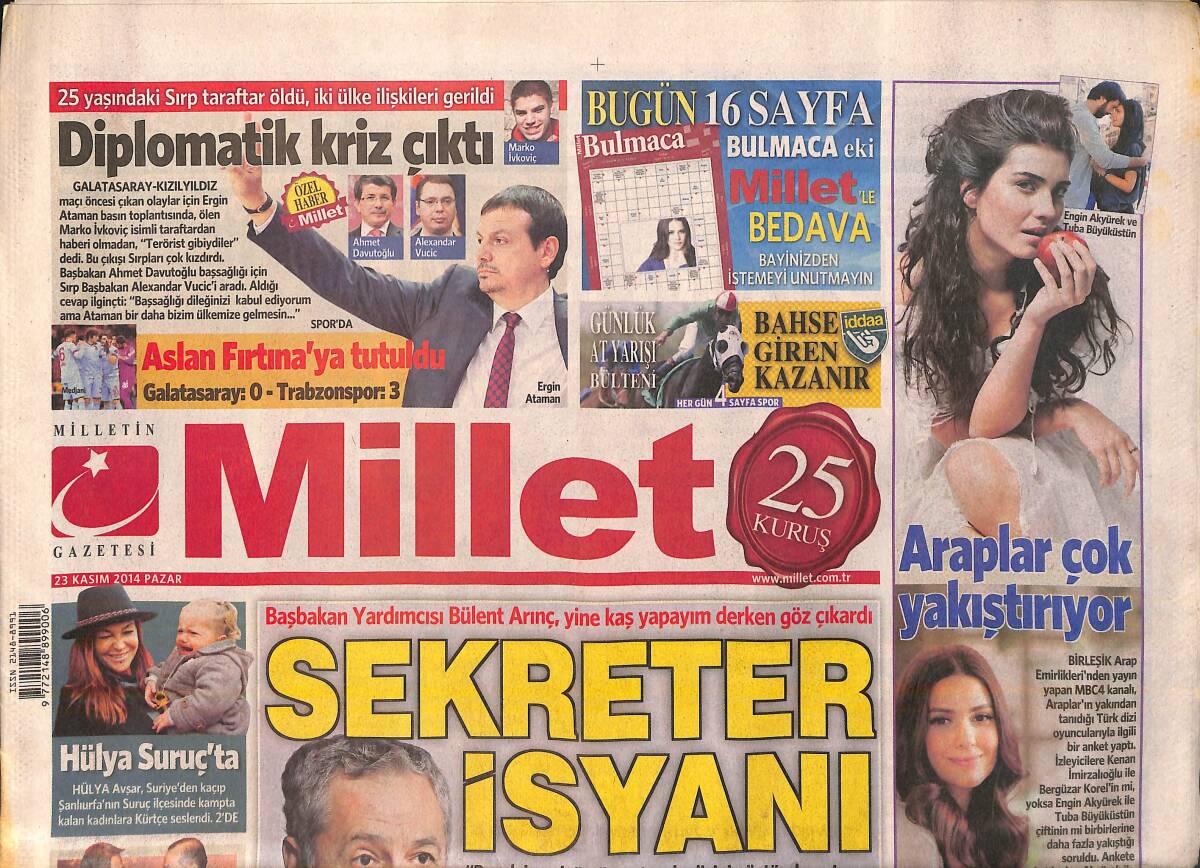 Millet Gazetesi 23 Kasım 2014 Pazar - ABD'li Boksör Mayweather Hepsini Solladı GZ159853 - 1