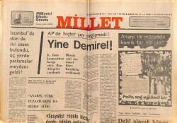 Millet Gazetesi 24 Ekim 1978 - Anarşi Türk Eczacılarını Hedef Aldı GZ66384 - 2