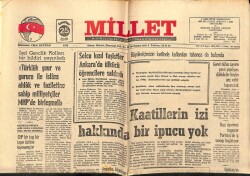 Millet Gazetesi 25 Ekim 1975 - Genel Nüfus Sayımı Yarın Yapılıyor GZ66376 - 1