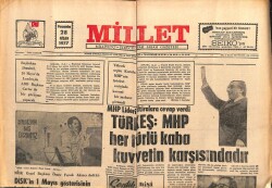 Millet Gazetesi 28 Nisan 1977 - Ömer Faruk Akıncı Dedi ki GZ103624 - 2