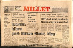 Millet Gazetesi 28 Ocak 1979 - Dünyanın En Zengini Rockefeller Öldü GZ103609 - 1