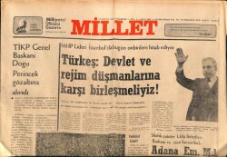 Millet Gazetesi 29 Eylül 1979 - Artvinde 9 Komünist Savcılıkça Tutuklandı GZ69024 - 1