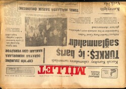 Millet Gazetesi 3 Aralık 1979 - Türkeş İç Barış Sağlanmalıdır GZ66473 - 1