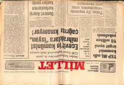 Millet Gazetesi 31 Ocak 1980 - Turgut ÖzalCHP-MSP Koalisyonu Olmaz GZ103630 - 1